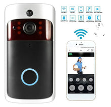 Load image into Gallery viewer, Smart Wireless WiFi Security DoorBell Remote Home Monitoring - Grey_2
