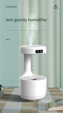 Load image into Gallery viewer, Water Drop Backflow Anti gravity Humidifier LED Time Display_0
